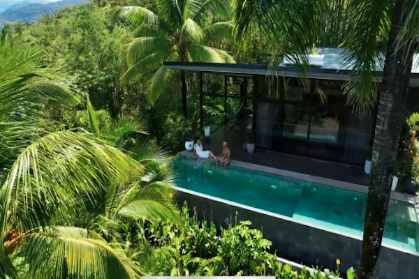 Costa Rica poolside Punakha Dzong, Bhutan